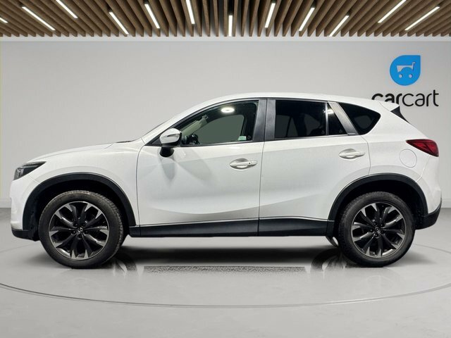 Mazda CX-5 Skyactiv-d Sport Nav Suv LX66NXK White #4