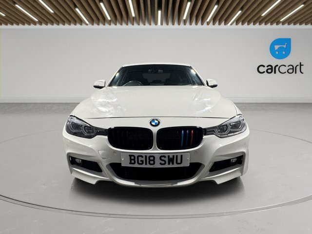 BMW 3 Series 330E 7.6Kwh M Sport BG18SWU White #2