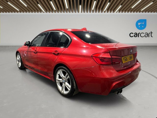 BMW 3 Series 320I M Sport Saloon Red #5