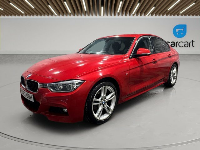 BMW 3 Series 320I M Sport Saloon Red #3