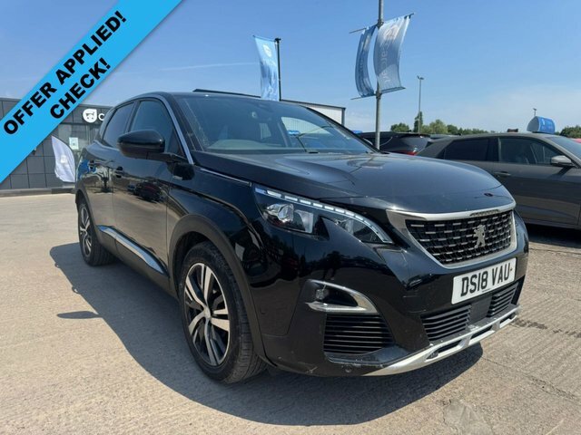 Peugeot 3008 Bluehdi Gt Line Suv Black