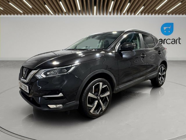 Nissan Qashqai Dci Tekna Suv SB67ZXK Black #3