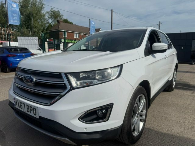 Ford Edge Tdci Titanium Suv White #2