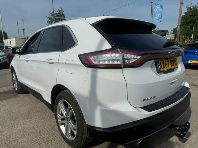 Ford Edge Tdci Titanium Suv White #3