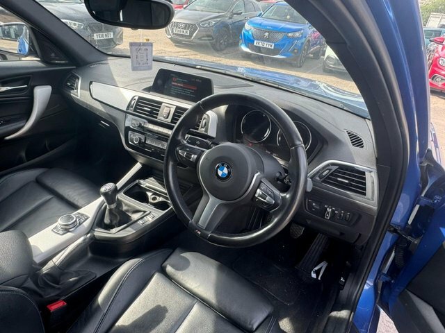 BMW 1 Series 118I M Sport Shadow DG68YFE Blue #5