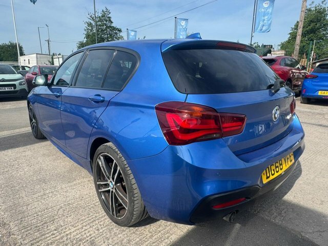 BMW 1 Series 118I M Sport Shadow DG68YFE Blue #3