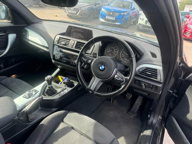 BMW 1 Series 120D M Sport Hatchback YE16NDY Black #5