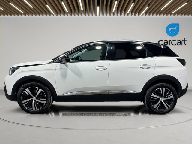 Peugeot 3008 Bluehdi Allure Suv White #4