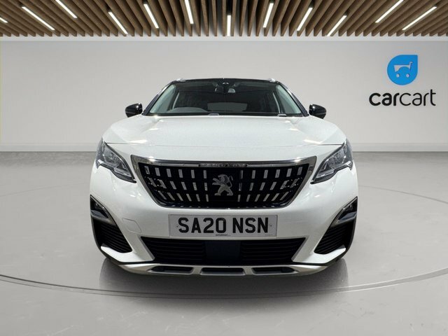 Peugeot 3008 Bluehdi Allure Suv White #2