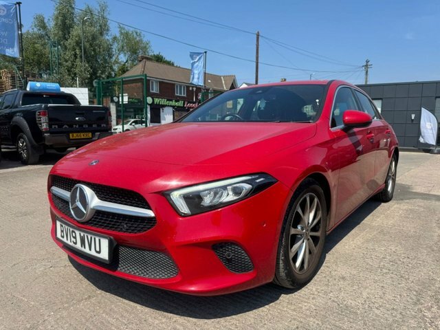 Mercedes-Benz A Class A180d Sport Executive Hatchback BV19WVU Red #2