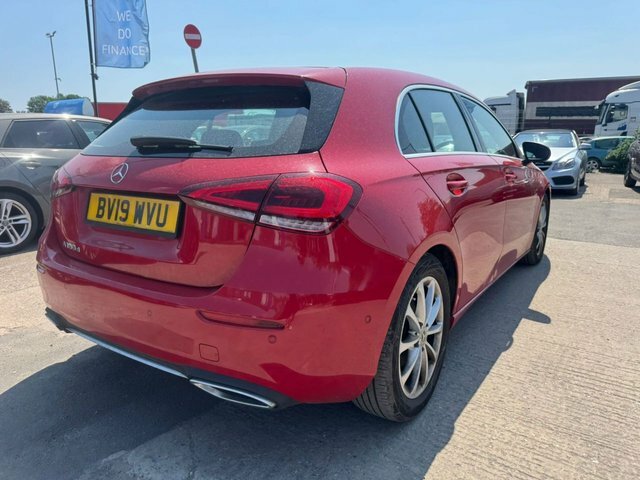 Mercedes-Benz A Class A180d Sport Executive Hatchback BV19WVU Red #4
