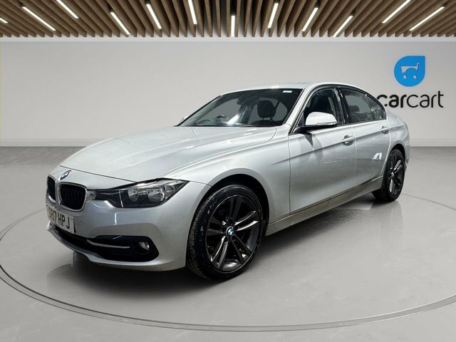 BMW 3 Series 320D Sport Saloon SR17HPJ Silver #3
