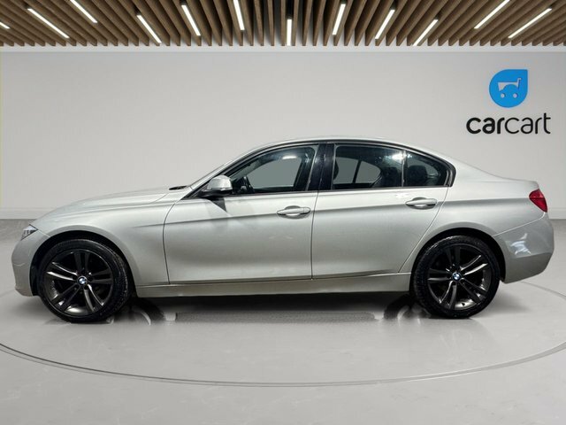 BMW 3 Series 320D Sport Saloon SR17HPJ Silver #4