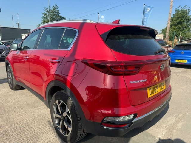 Kia Sportage Gdi 2 Suv DU69YZP Red #3