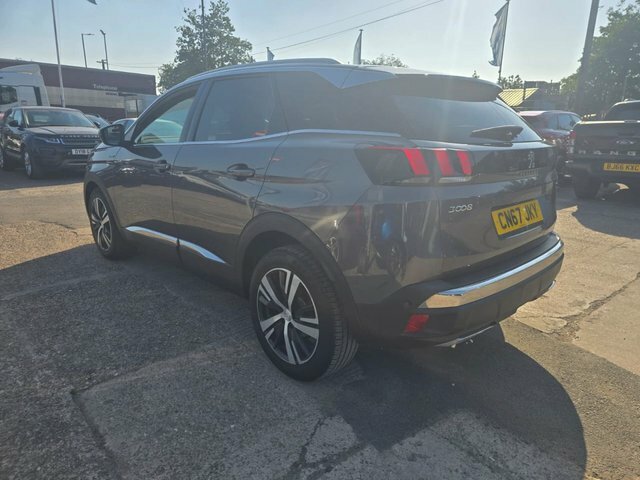 Peugeot 3008 Bluehdi Gt Line Suv CN67JKY Grey #3