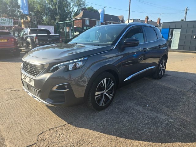 Peugeot 3008 Bluehdi Gt Line Suv CN67JKY Grey #2