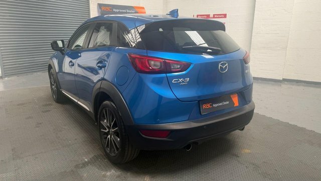 Mazda CX-3 1.5 Skyactiv-d Sport Nav Suv 4Wd LL67FPK Blue #4