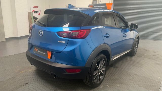 Mazda CX-3 1.5 Skyactiv-d Sport Nav Suv 4Wd LL67FPK Blue #6