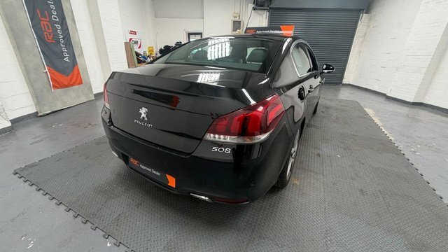 Peugeot 508 1.6 Bluehdi Gt Line Saloon Euro 6 FA18OEX Black #6
