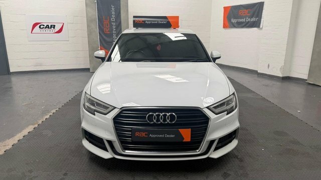 Audi A3 2.0 Tdi S Line Sportback S Tronic FP17YNX White #2