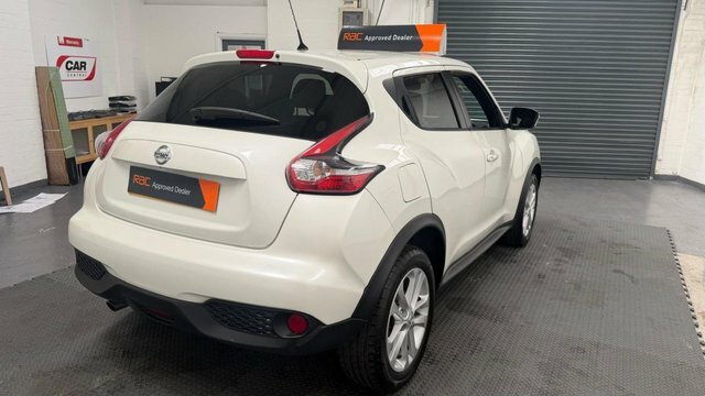 Nissan Juke 1.2 Dig-t N-connecta Suv Euro 6 VA66JFX White #6