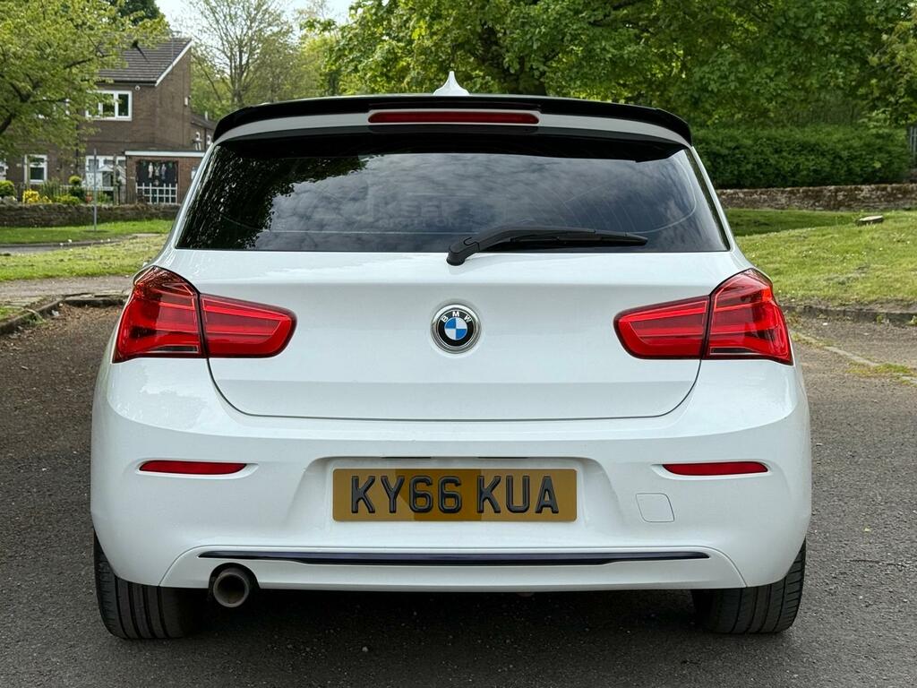 BMW 1 Series 1.5 116D Sport Euro 6 Ss KY66KUA White #4