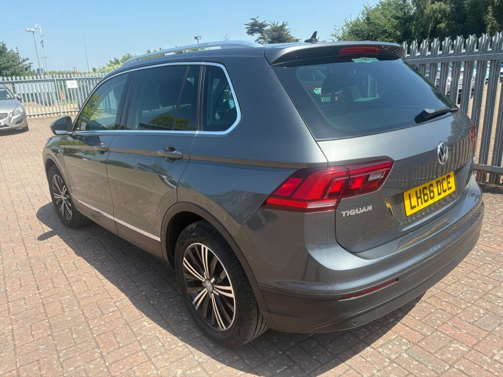 Volkswagen Tiguan 2.0 Tdi Bluemotion Tech Se Dsg Euro 6 Ss LH66DCE Grey #5