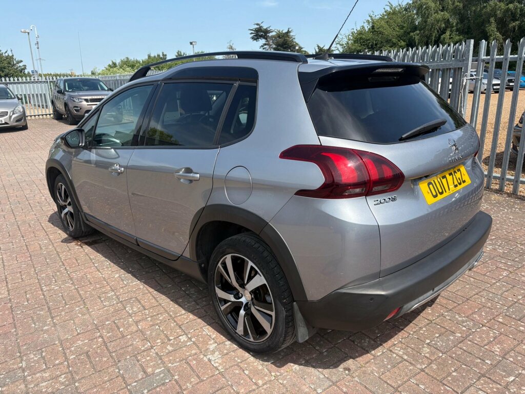 Peugeot 2008 1.2 Puretech Gt Line Euro 6 Ss OU17ZGZ Grey #5