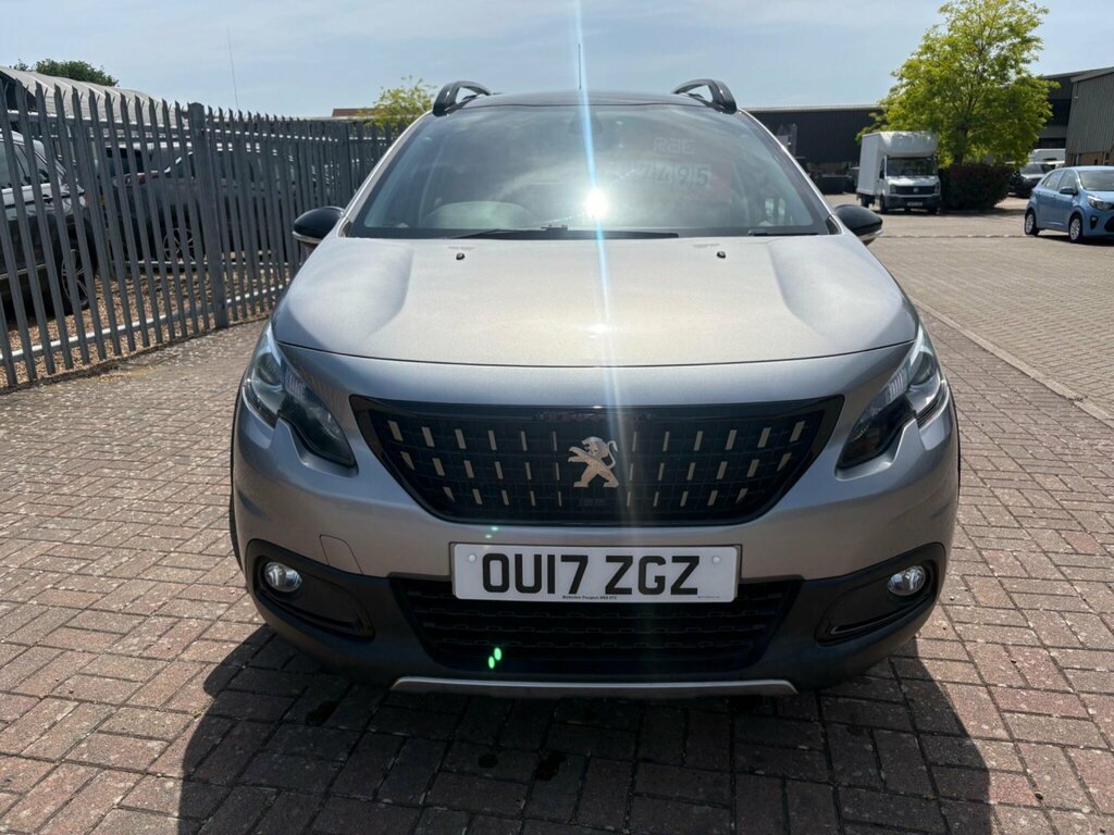 Peugeot 2008 1.2 Puretech Gt Line Euro 6 Ss OU17ZGZ Grey #2