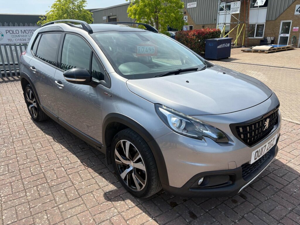 Peugeot 2008 1.2 Puretech Gt Line Euro 6 Ss OU17ZGZ Grey #3