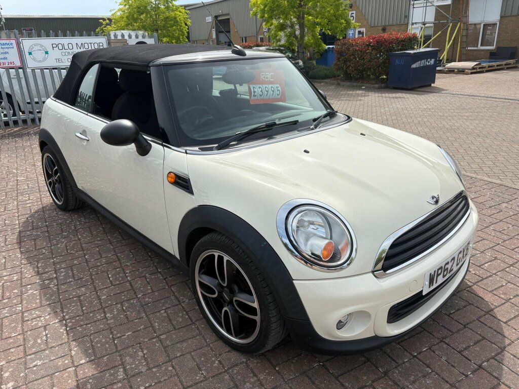 Mini Convertible 1.6 One Euro 5 WP62GXB White #3