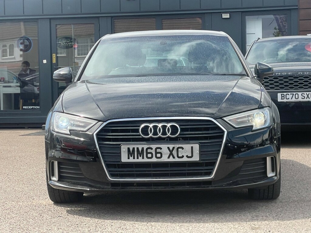 Audi A3 1.6 Tdi Sport Sportback S Tronic Euro 6 Ss MM66XCJ Black #2