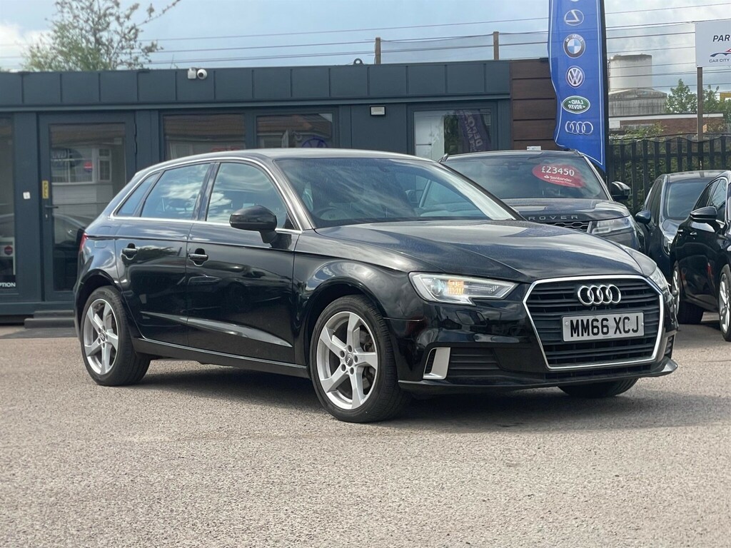 Audi A3 1.6 Tdi Sport Sportback S Tronic Euro 6 Ss Black