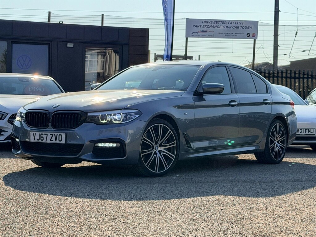 BMW 5 Series 3.0 540I M Sport Xdrive Euro 6 Ss YJ67ZVO Blue #3