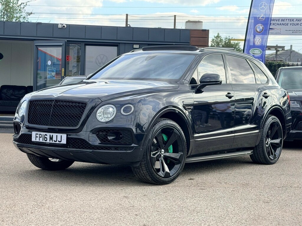 Bentley Bentayga 6.0 W12 4Wd Euro 6 Ss FP16MJJ Black #2