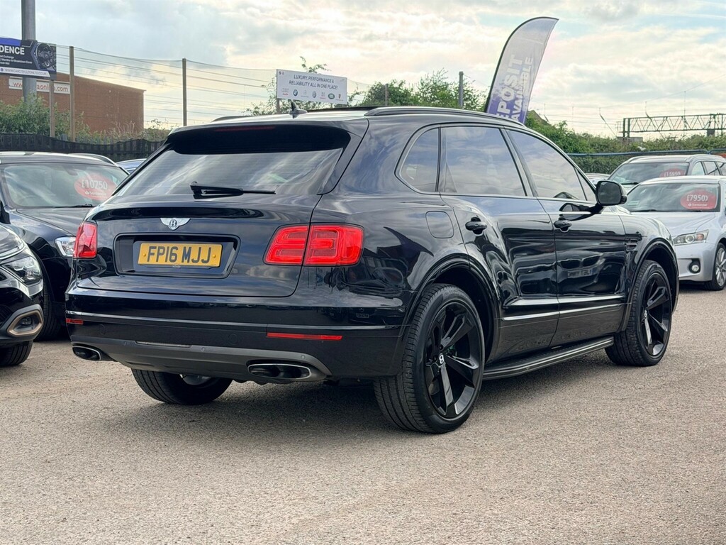 Bentley Bentayga 6.0 W12 4Wd Euro 6 Ss FP16MJJ Black #5