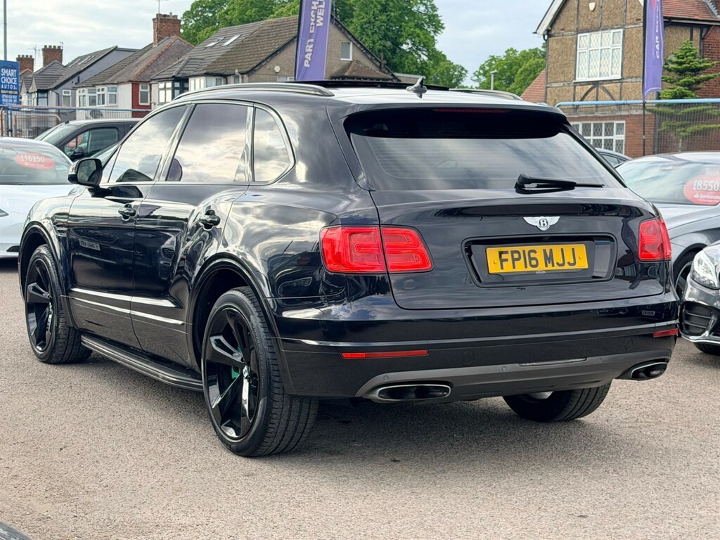 Bentley Bentayga 6.0 W12 4Wd Euro 6 Ss FP16MJJ Black #4