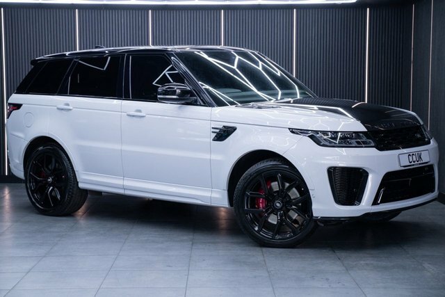 Land Rover Range Rover Sport 5.0 P575 V8 Gpf Svr Suv 4Wd Euro 6 White