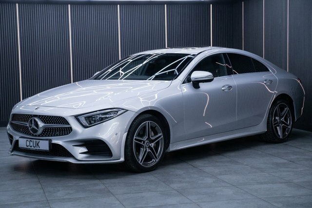 Mercedes-Benz CLS 2.9 Cls350d Amg Line Premium Plus Coupe Dies KN19PCW Silver #3
