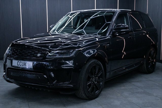 Land Rover Range Rover Sport 3.0 D300 Mhev Dynamic Suv KP21UDH Black #3