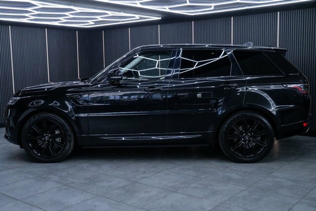 Land Rover Range Rover Sport 3.0 D300 Mhev Dynamic Suv KP21UDH Black #6