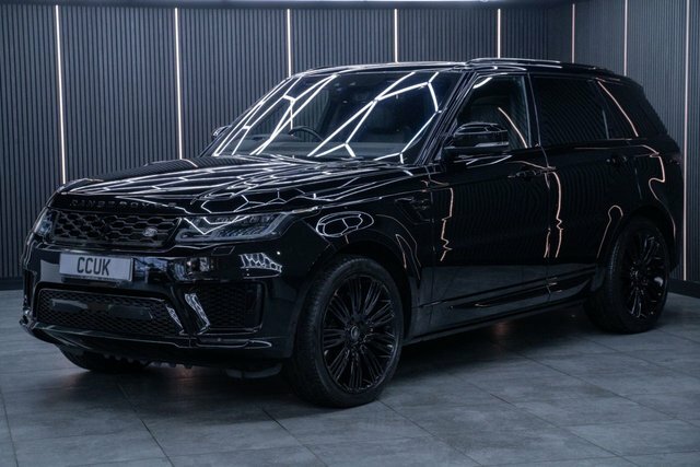 Land Rover Range Rover Sport 5.0 P525 V8 Dynamic Suv A HK19SVK Black #3