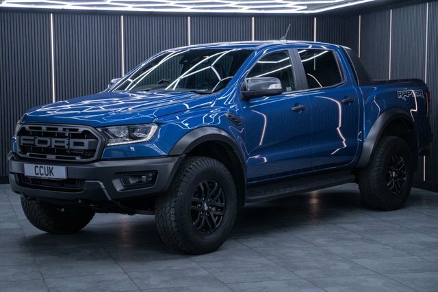 Ford Ranger 2.0 Ecoblue Raptor Pickup Double Cab Au BN72UPW Blue #3