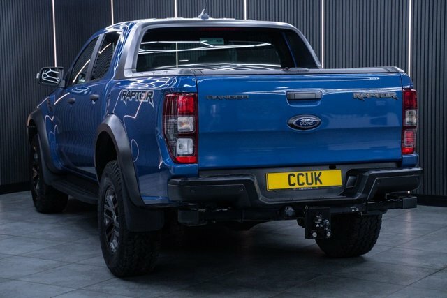 Ford Ranger 2.0 Ecoblue Raptor Pickup Double Cab Au BN72UPW Blue #4