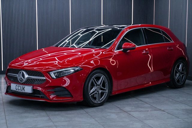 Mercedes-Benz A Class 2.0 A200d Amg Line Premium Plus Hatchback Di Red #3