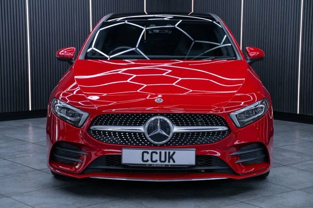 Mercedes-Benz A Class 2.0 A200d Amg Line Premium Plus Hatchback Di Red #2