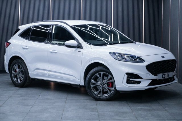 Ford Kuga 2.5 Ecoboost Duratec 14.4Kwh St-line Suv Petro White