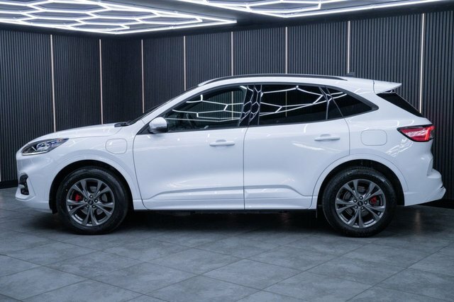 Ford Kuga 2.5 Ecoboost Duratec 14.4Kwh St-line Suv Petro HF23NUB White #6