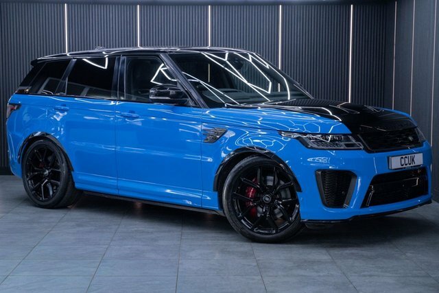 Land Rover Range Rover Sport 5.0 P575 V8 Svr Suv 4Wd Euro 6 S Black