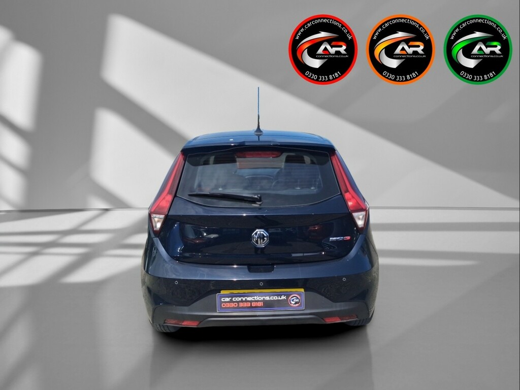 MG MG3 Hatchback 1.5 Vti-tech Exclusive Nav 202372 Black #4
